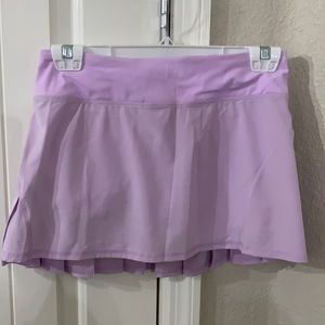 New Lululemon Run Pace-Setter Skirt, lilac color